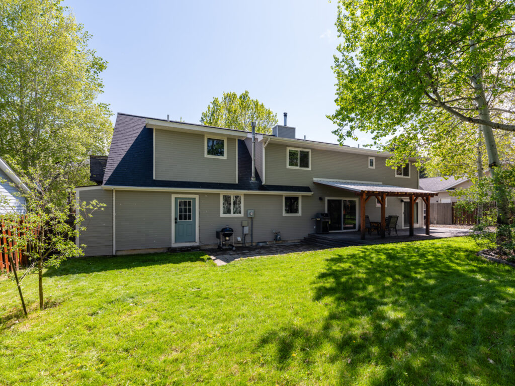 507 Flathead, sunny backyard