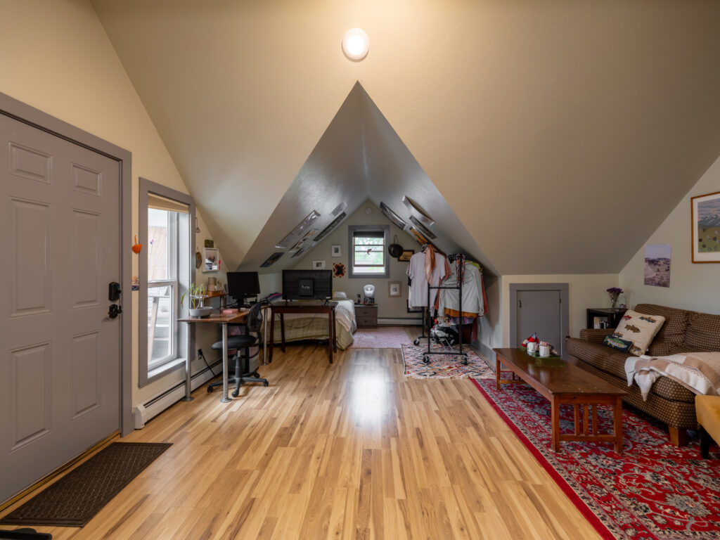 507 Flathead, ADU living room with bedroom