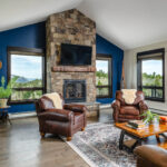 449 Minni Hall - Living room facing fireplace