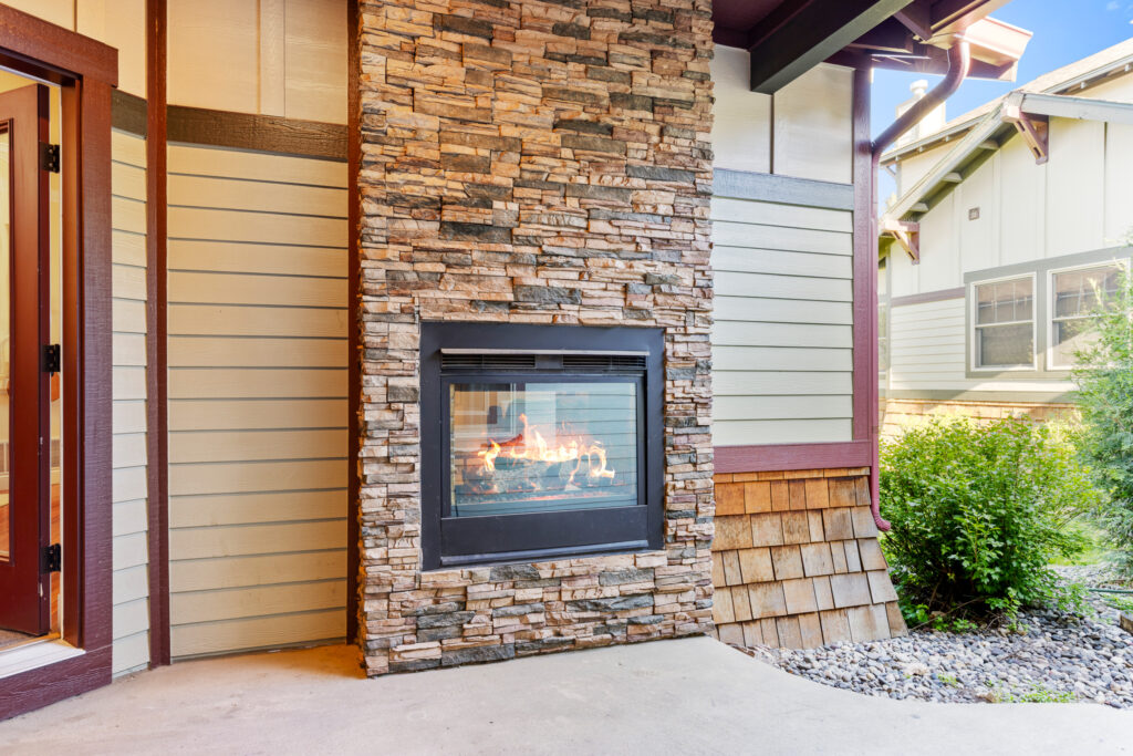 243 N Ferguson, patio fireplace