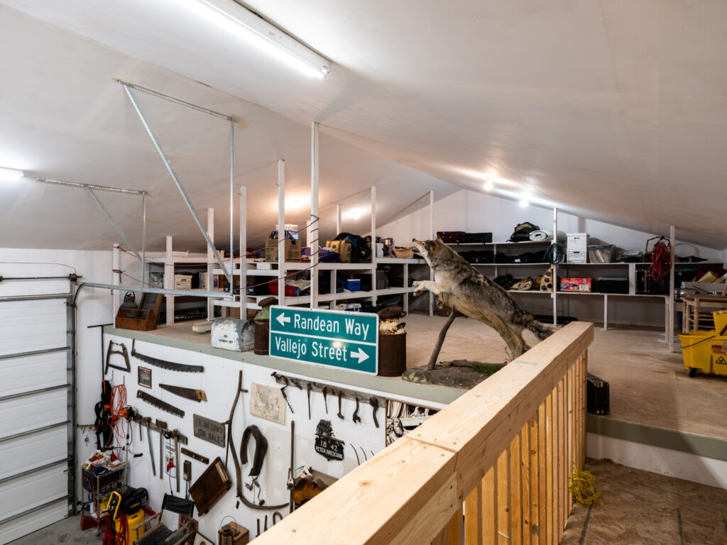 147 O’Halloran Rd, upper level storage in shop space