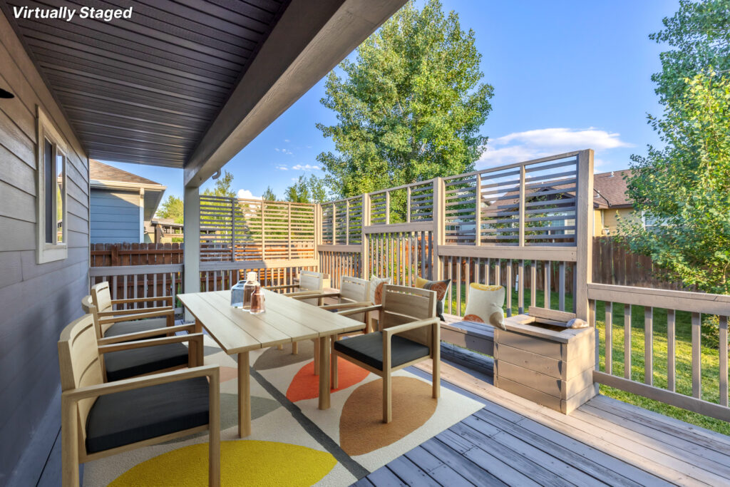 42 Indian Grove, staged deck