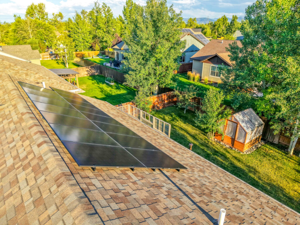 42 Indian Grove, solar and greenhouse