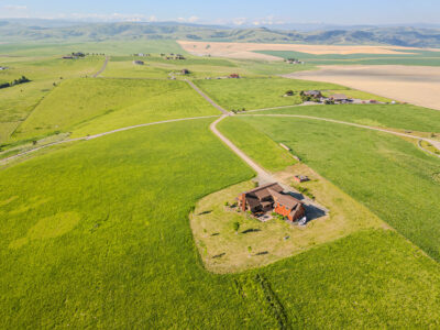 935 Bates Rd, aerial east view