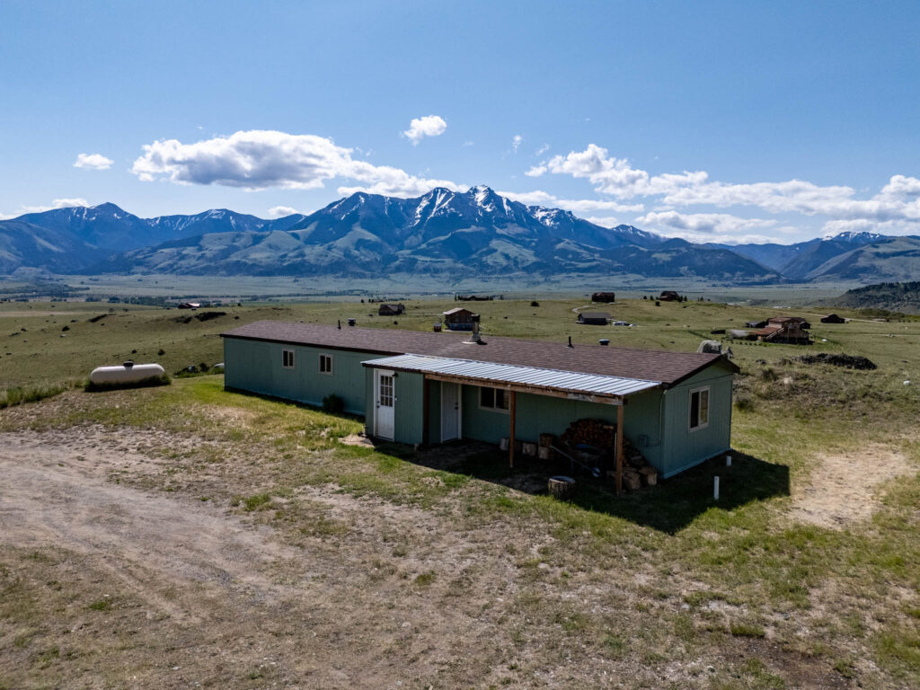 65 Arcturus, aerial view with mountains