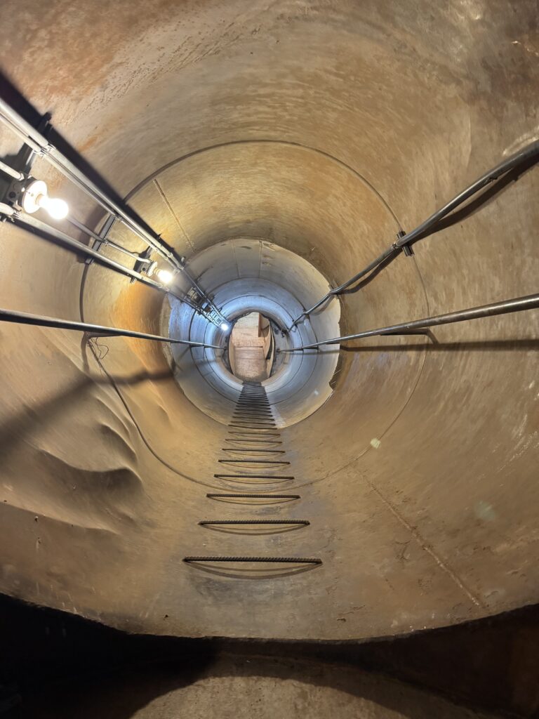 65 Arcturus, main stairway to Bunker