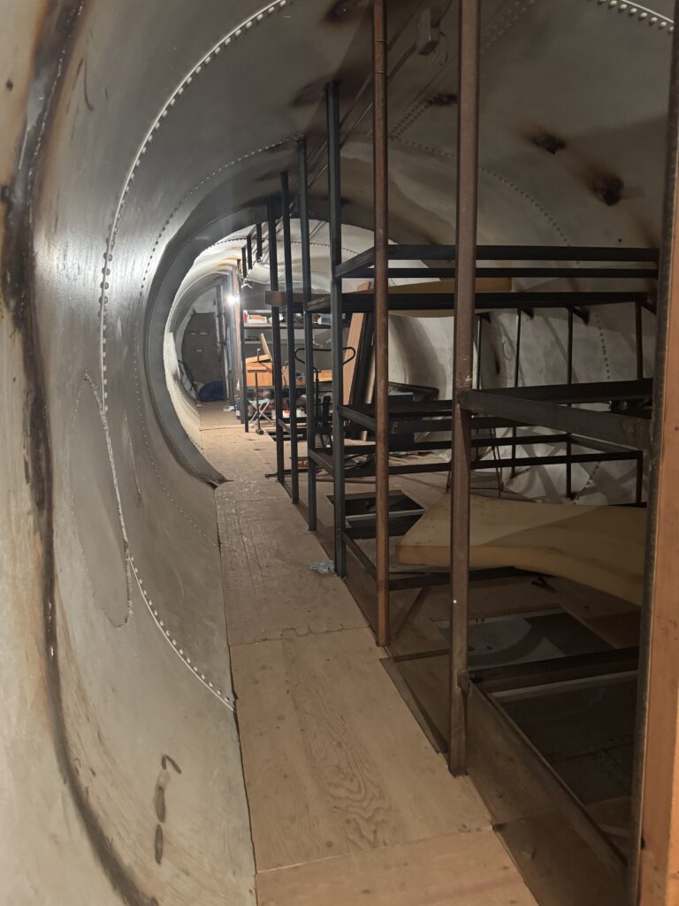 65 Arcturus, unfinished bunk area