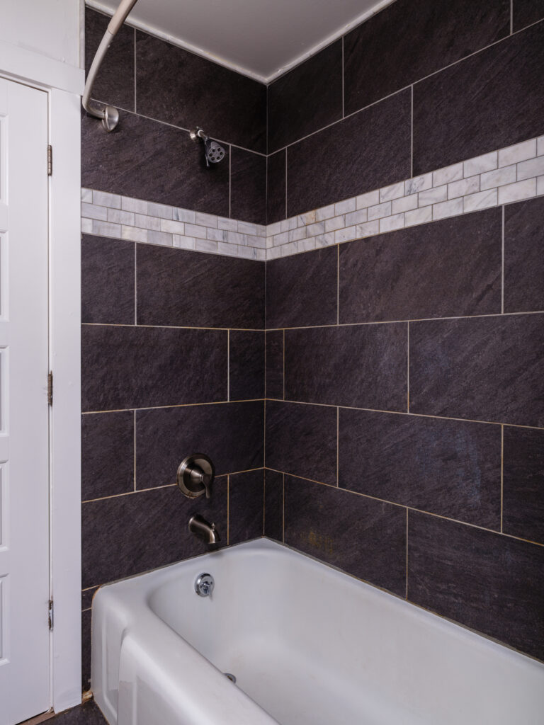 701 S 14th, main floor bathroom shower/tub