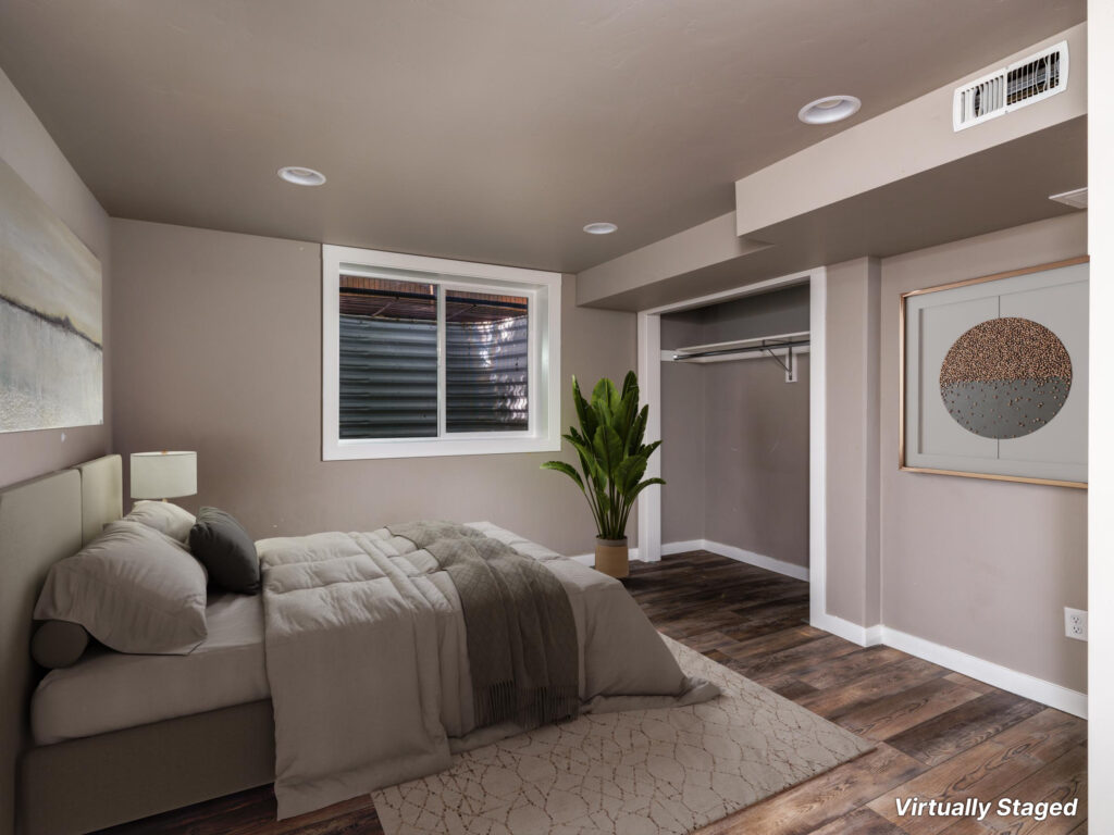 701 S 14th, staged downstairs bedroom #4