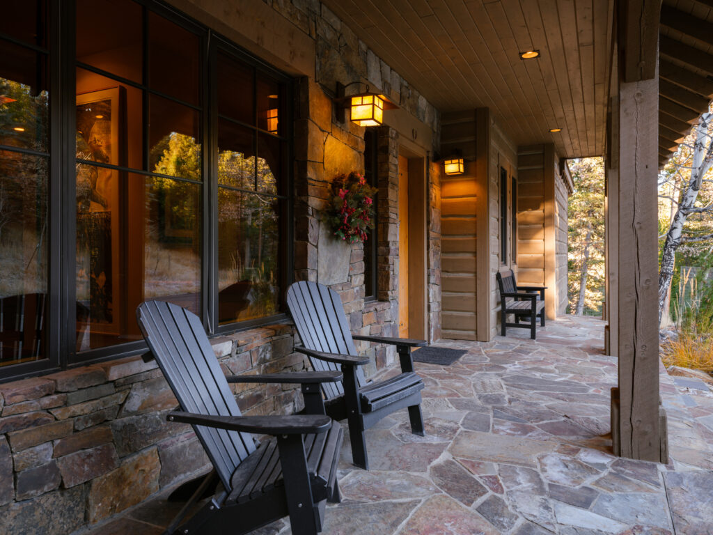 1055 Skywood Rd, front entry porch