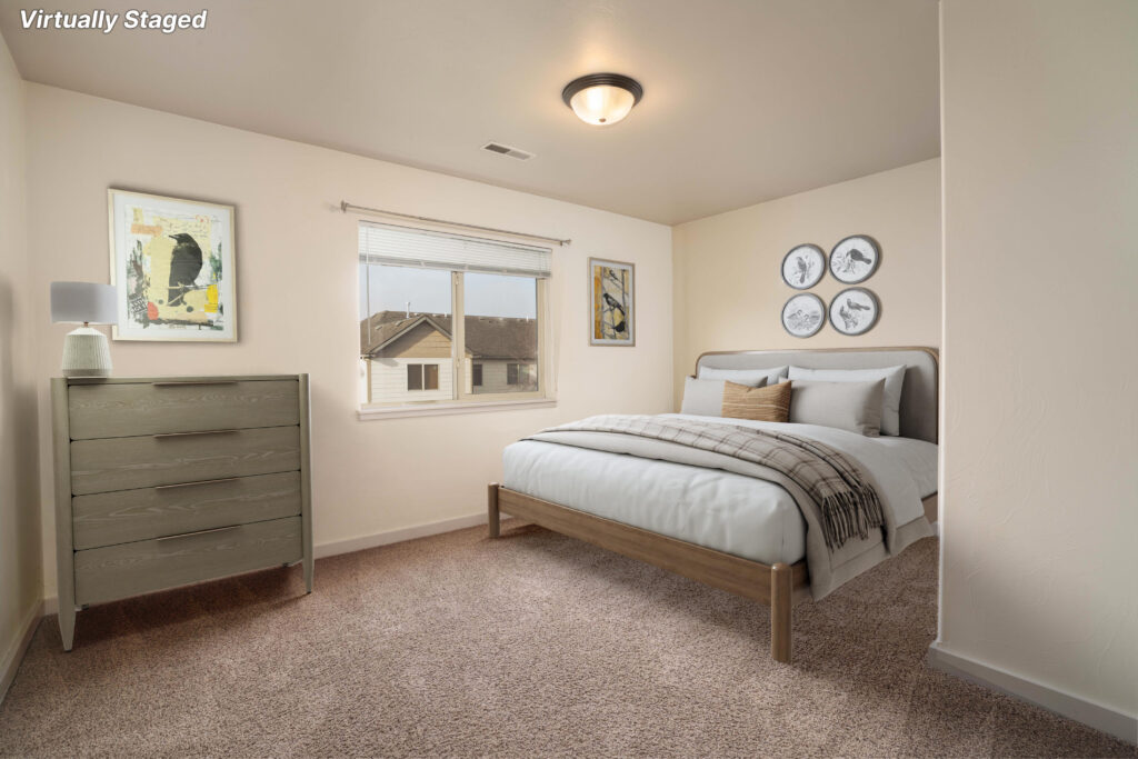 935 Forestglen Dr, Unit D - bedroom 2 staged