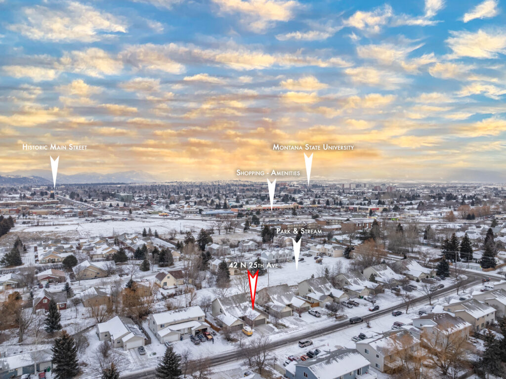 42 N 25th Ave - aerial with arrows