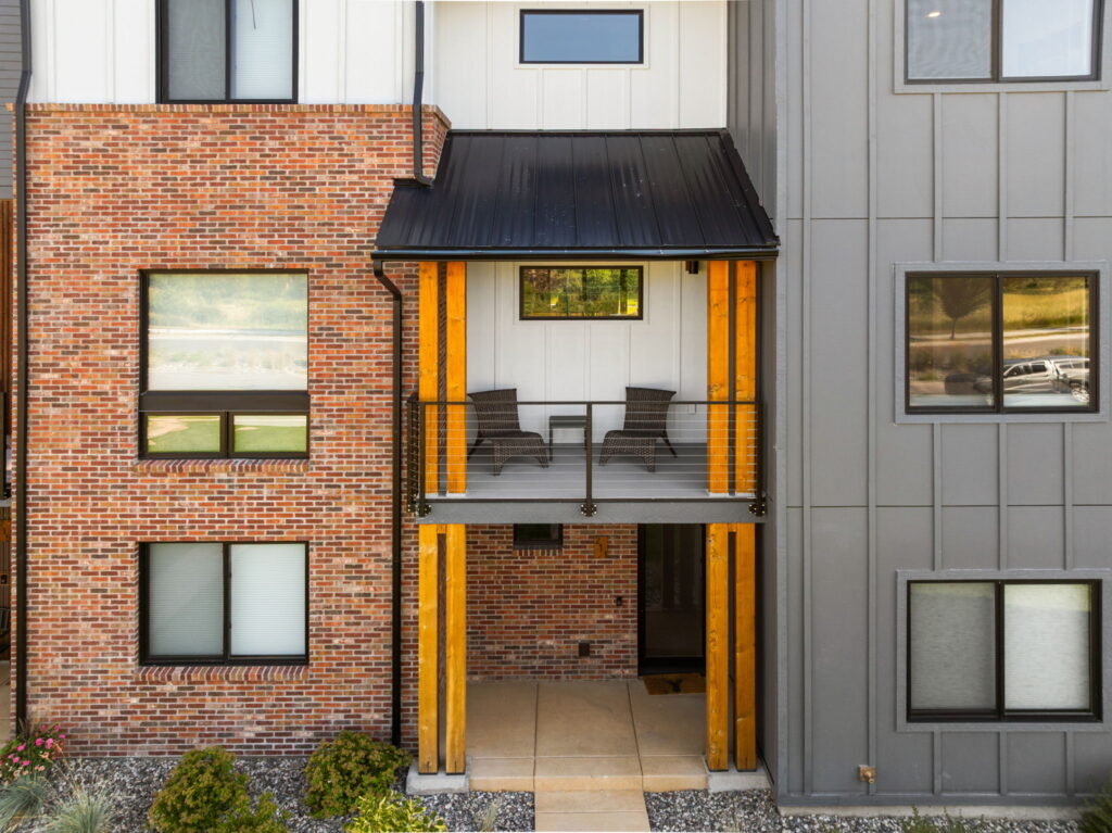 211 Bridger Vale - front deck view